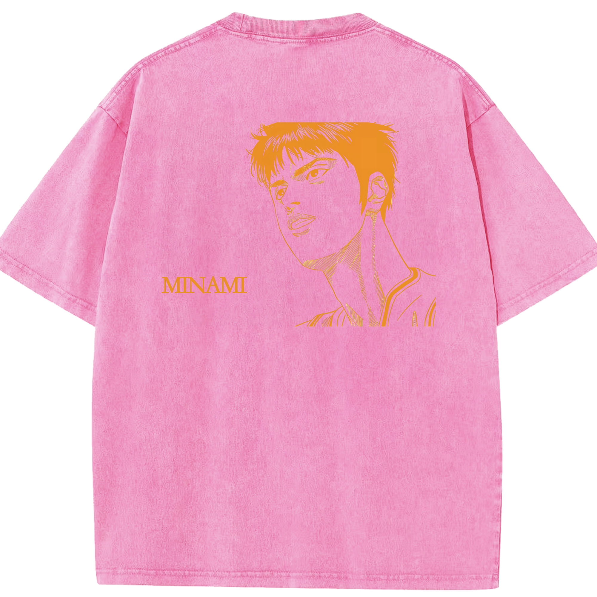 （画像用） SLAM DUNK／スラムダンク 綿100% ヴィンテージ風 半袖Tシャツ（背面プリント）